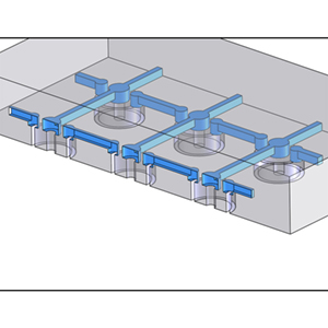 Flow patterning scheme